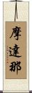 摩達那 Scroll