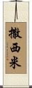 撒西米 Scroll