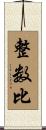 整数比 Scroll