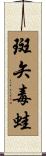 斑矢毒蛙 Scroll