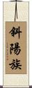 斜陽族 Scroll