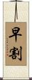 早割 Scroll