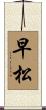 早松 Scroll