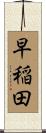 早稲田 Scroll
