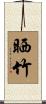 晒竹 Scroll