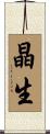 晶生 Scroll