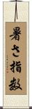 暑さ指数 Scroll