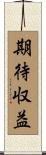 期待収益 Scroll