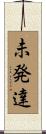 未発達 Scroll