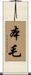 本毛 Scroll