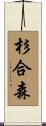 杉合森 Scroll