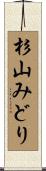 杉山みどり Scroll