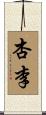 杏李 Scroll