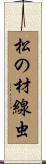 松の材線虫 Scroll