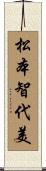 松本智代美 Scroll