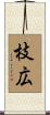 枝広 Scroll
