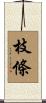 枝條 Scroll