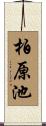 柏原池 Scroll