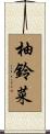 柚鈴菜 Scroll