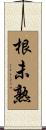 根未熟 Scroll