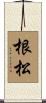 根松 Scroll