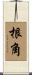 根角 Scroll