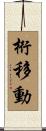 桁移動 Scroll