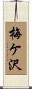 梅ケ沢 Scroll