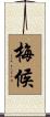 梅候 Scroll