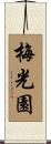 梅光園 Scroll