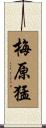 梅原猛 Scroll