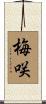 梅咲 Scroll