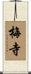 梅寺 Scroll