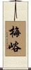 梅峪 Scroll