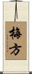 梅方 Scroll