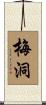 梅洞 Scroll