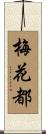 梅花都 Scroll