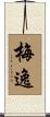 梅逸 Scroll