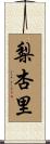 梨杏里 Scroll