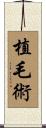 植毛術 Scroll