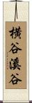 横谷溪谷 Scroll