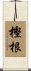 樫根 Scroll