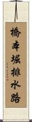 橋本堀排水路 Scroll
