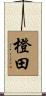 橙田 Scroll