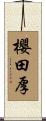 櫻田厚 Scroll
