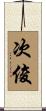 次俊 Scroll
