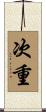 次重 Scroll