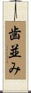 歯並み Scroll