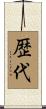 歴代 Scroll