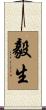 毅生 Scroll